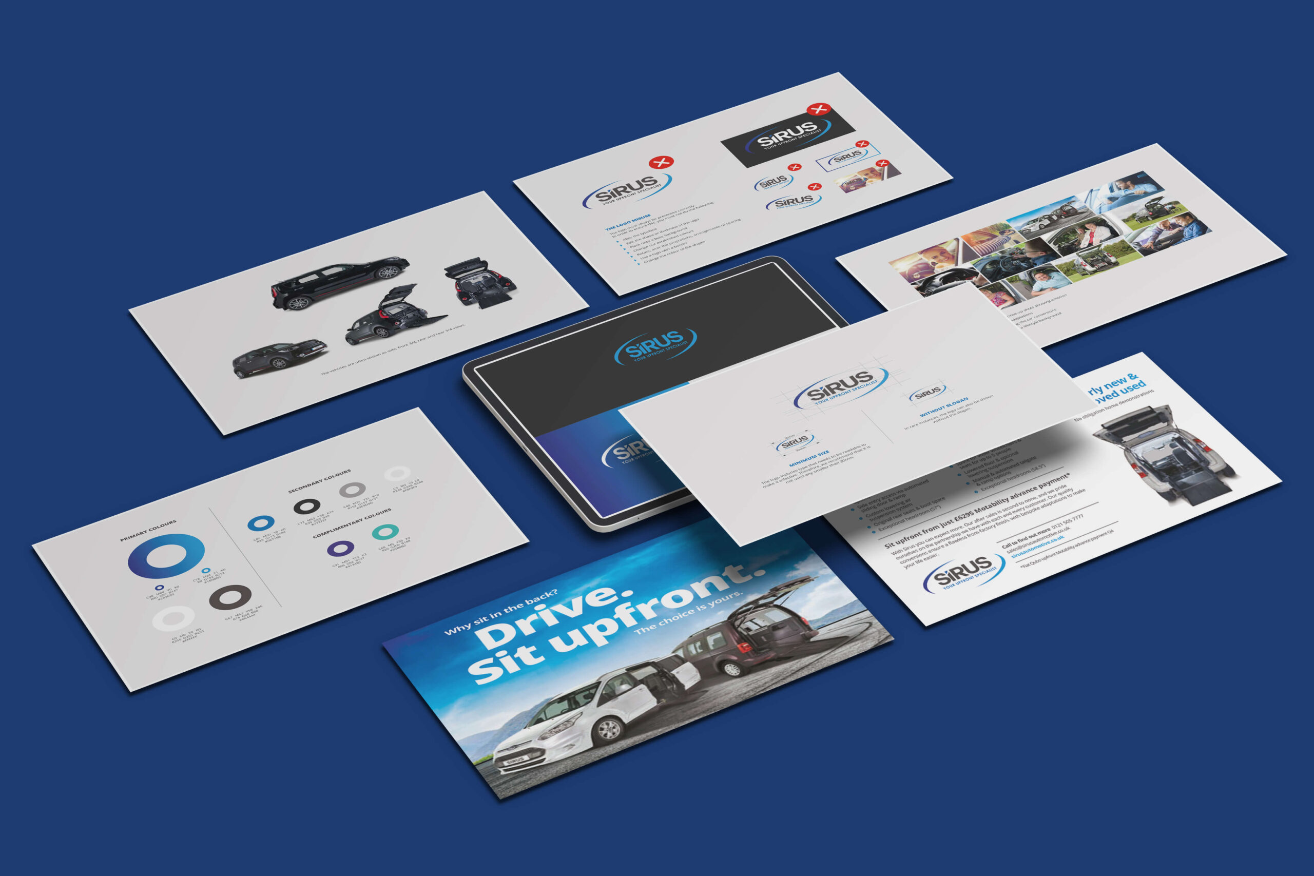 Sirus Automotive statistics following their website redesign and rebranding