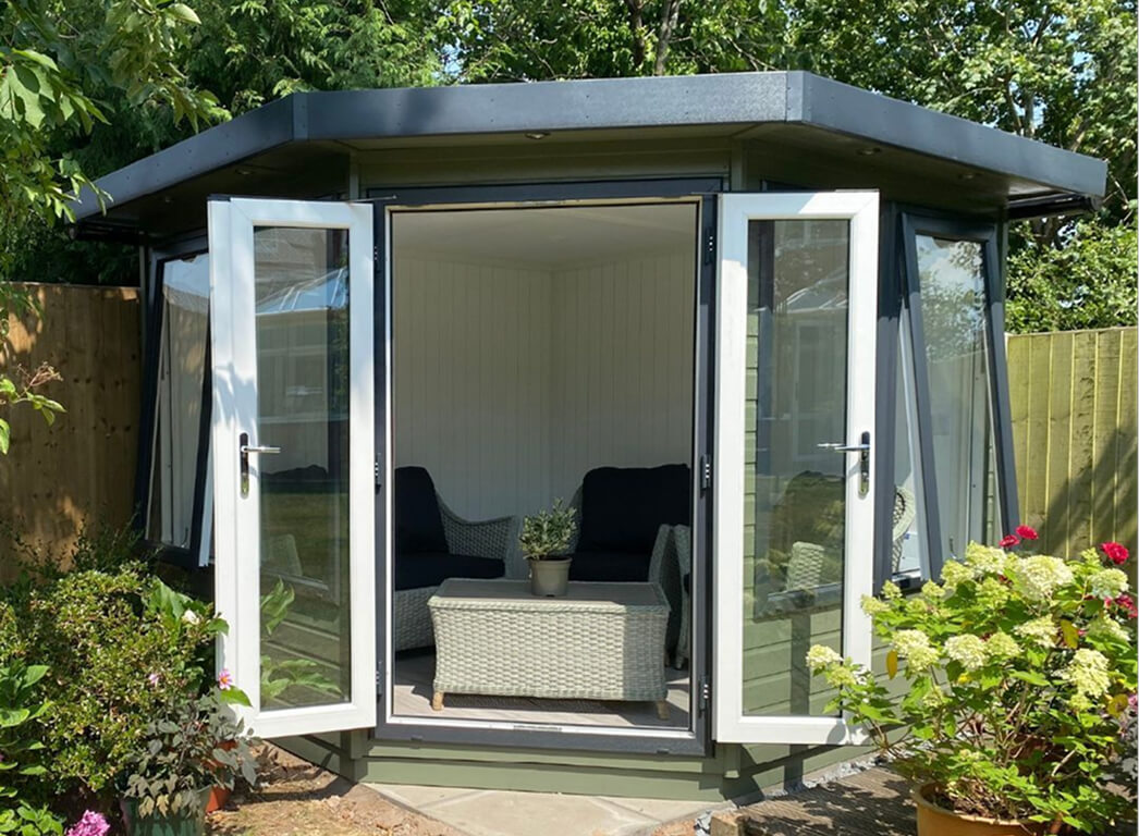 Logo design and mascot design for Edgbaston Priory Club on a mac computer