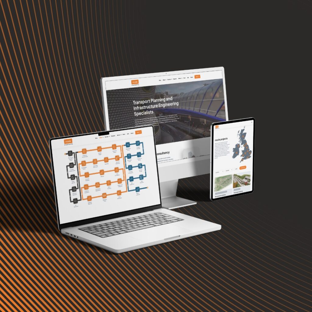 Mock-up image of presentation slides.